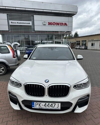 BMW X3 cena 162000 przebieg: 109000, rok produkcji 2019 z Będzin małe 154